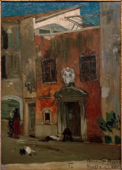 H.P.Feddersen the Younger、Campo S. Moisè、Venice 作： Hans Peter Feddersen der Jüngere