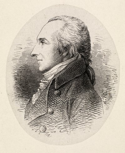 指揮者で作曲家のフリードリッヒ・ルートヴィヒ・アエミリウス・クンゼンの肖像 1761-1817, 作： Hans Peter Hansen