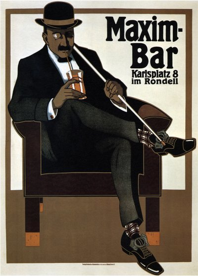 マキシムバー、1907 作： Hans Rudi Erdt