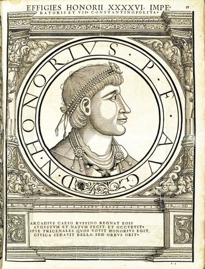 すべて、ローマ時代の東西の指揮官による古代硬貨の最も真実な画像から、ルドルフヴィッセンバッハによって彫刻され、アンドレアスゲスナーによって印刷されました、チューリッヒ、15 作： Hans Rudolf Manuel Deutsch