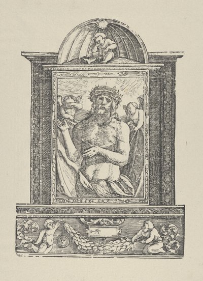 Ecce Homo Man of Sorrows、1922 年。 作： Hans Schäufelein the Elder