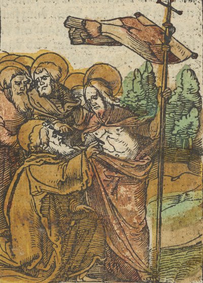 ダスプレナリウム、1517年からのトーマスの不信。 作： Hans Schäufelein the Elder