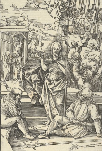 私たちの主イエス・キリストの受難の鏡からの復活、1507年。 作： Hans Schäufelein the Elder