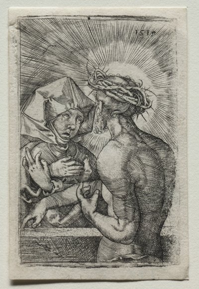 キリストと聖母 作： Hans Sebald Beham
