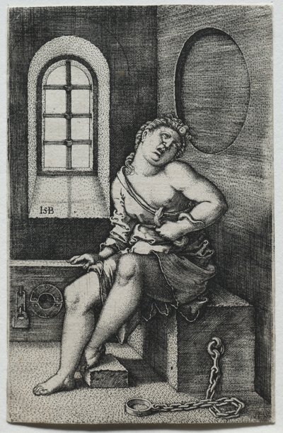 クレオパトラ 作： Hans Sebald Beham