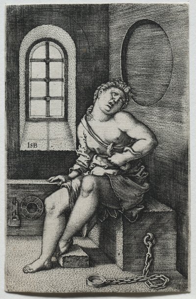 クレオパトラ。 作： Hans Sebald Beham