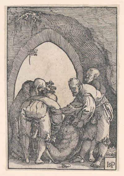 埋葬 作： Hans Sebald Beham