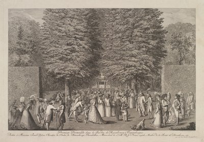 饗宴農民（5月と6月） 作： Hans Sebald Beham