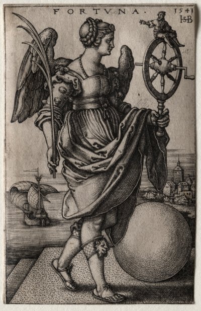 フォーチュン、1541年。 作： Hans Sebald Beham