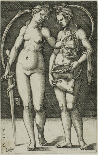 ジュディスと彼女のしもべ 作： Hans Sebald Beham