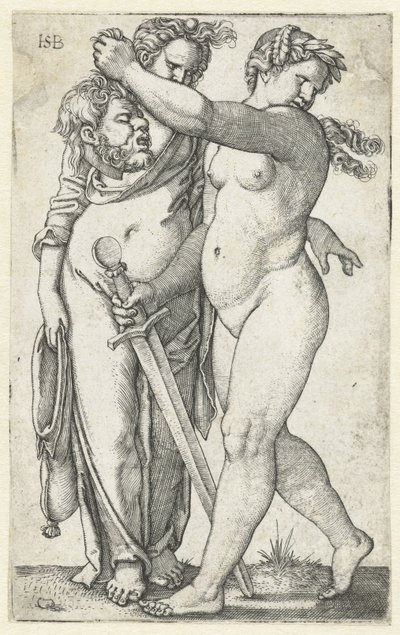 ホロフェルネスの首と女中のジュディス 作： Hans Sebald Beham