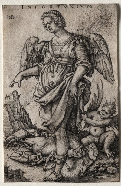 不幸 作： Hans Sebald Beham