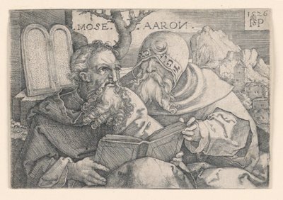 モーセとアロン 作： Hans Sebald Beham