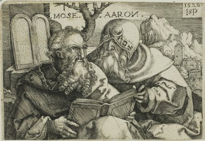 モーセとアロン 作： Hans Sebald Beham