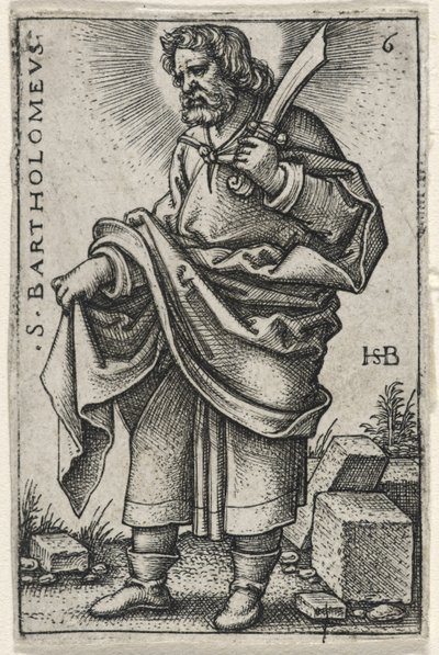 セントバーソロミュー、1541-46 作： Hans Sebald Beham