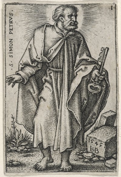 セントピーター、1541-46 作： Hans Sebald Beham