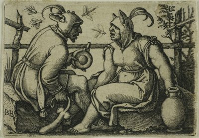 愚か者と愚かな女 作： Hans Sebald Beham