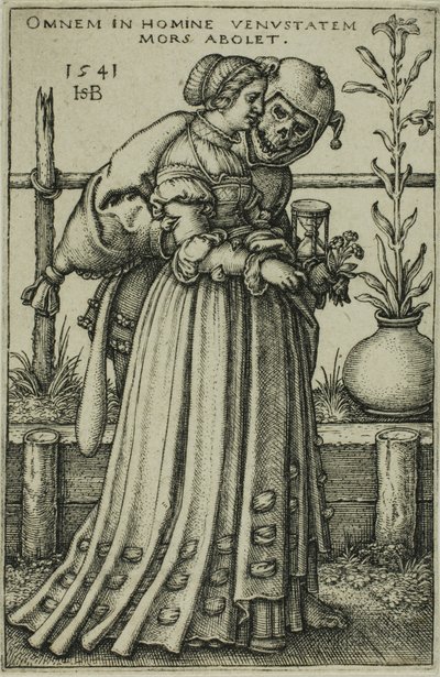 貴婦人と死 作： Hans Sebald Beham