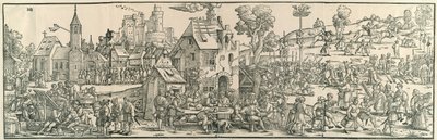 ザ・ラージ・ビレッジ・フェア 作： Hans Sebald Beham