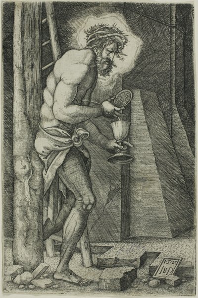 悲しみの男 作： Hans Sebald Beham
