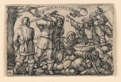 農民の乱闘 作： Hans Sebald Beham