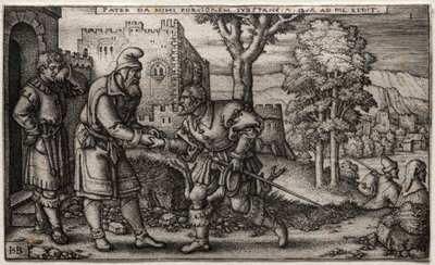放蕩息子 作： Hans Sebald Beham