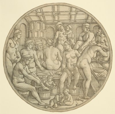 女湯 作： Hans Sebald Beham