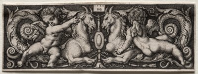 2つのgenii 作： Hans Sebald Beham