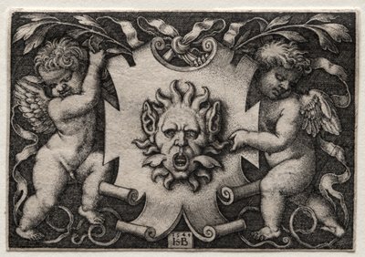 マスカロンのビネット 作： Hans Sebald Beham