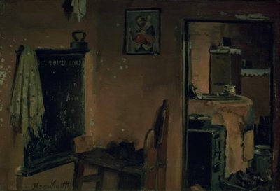 農民の家の内部 作： Hans Smidth