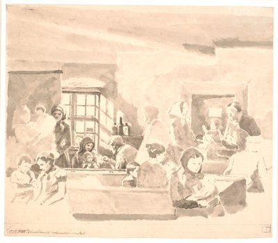 学校での予防接種 作： Hans Smidth