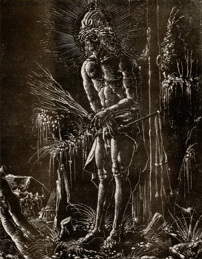 悲しみの男としてのキリスト 作： Hans Springinklee