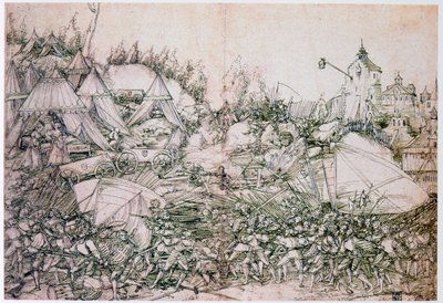 「ジュディスとホロフェルネスの歴史」、16世紀 作： Hans Springinlee