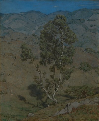 白樺 作： Hans Thoma