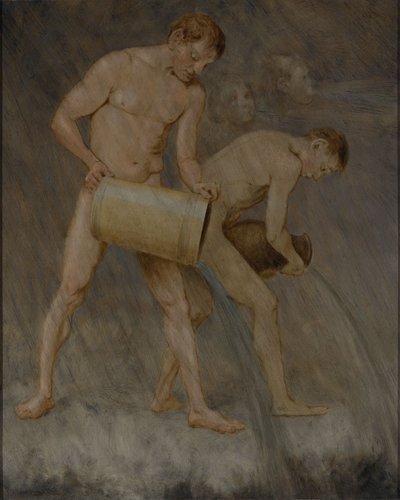 11月（雨の神々） 作： Hans Thoma