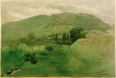 黒い森の風景 作： Hans Thoma