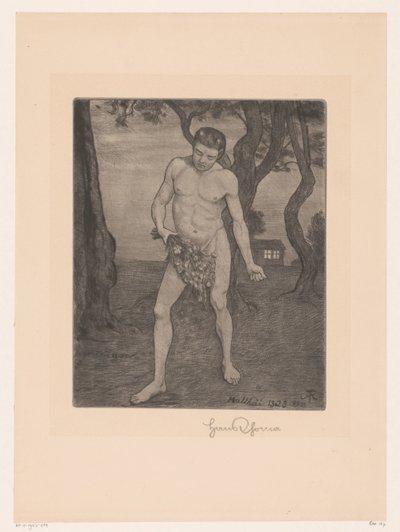 種をまく人 作： Hans Thoma