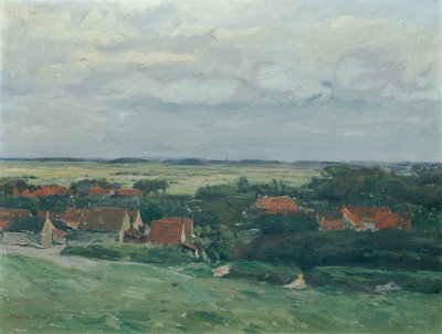 オランダの風景 作： Hans Tichy