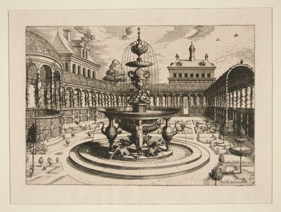 噴水 作： Hans Vredeman de Vries
