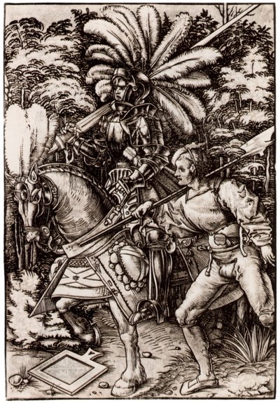 騎士とハルバーディア 作： Hans Wechtlin