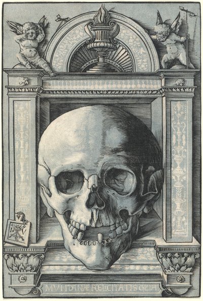 頭蓋骨 作： Hans Wechtlin I