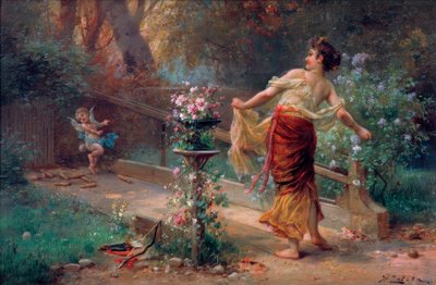 Amors Kegelspiel 作： Hans Zatzka