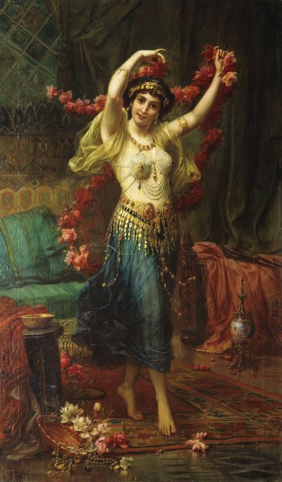 オダリスク 作： Hans Zatzka