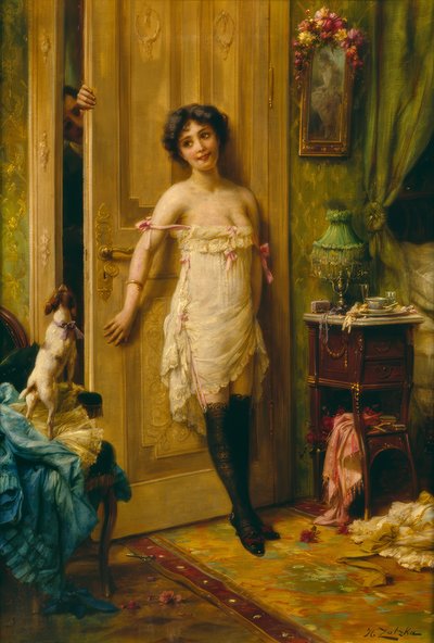 熱烈なファン 作： Hans Zatzka