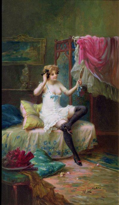 私室の愛人 作： Hans Zatzka