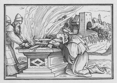 Ahaz Reigneth Very Wickedly、2 Kings XVI、12 作： Hans after Holbein the Younger