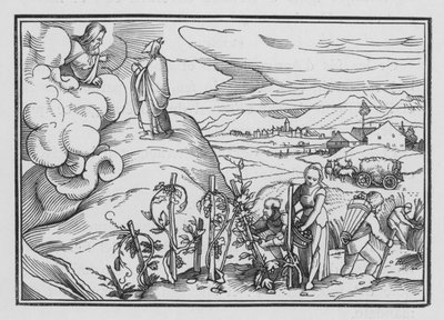 神によって命じられた特定の道徳および儀式法、レビ記XIX、1、2 作： Hans after Holbein the Younger