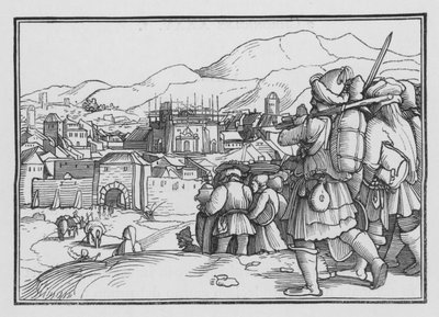 Cyrus Restoreth the Vessels of the Temple、エズラ1世、6 作： Hans after Holbein the Younger
