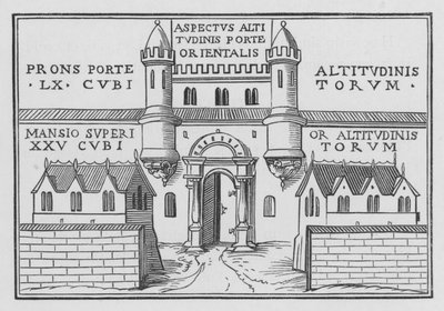 都市のモデルのエゼキエルビジョン、エゼキエルXL、2 作： Hans after Holbein the Younger