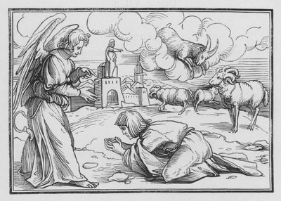 Gabriel Comforteth Daniel、Daniel VIII、17 作： Hans after Holbein the Younger